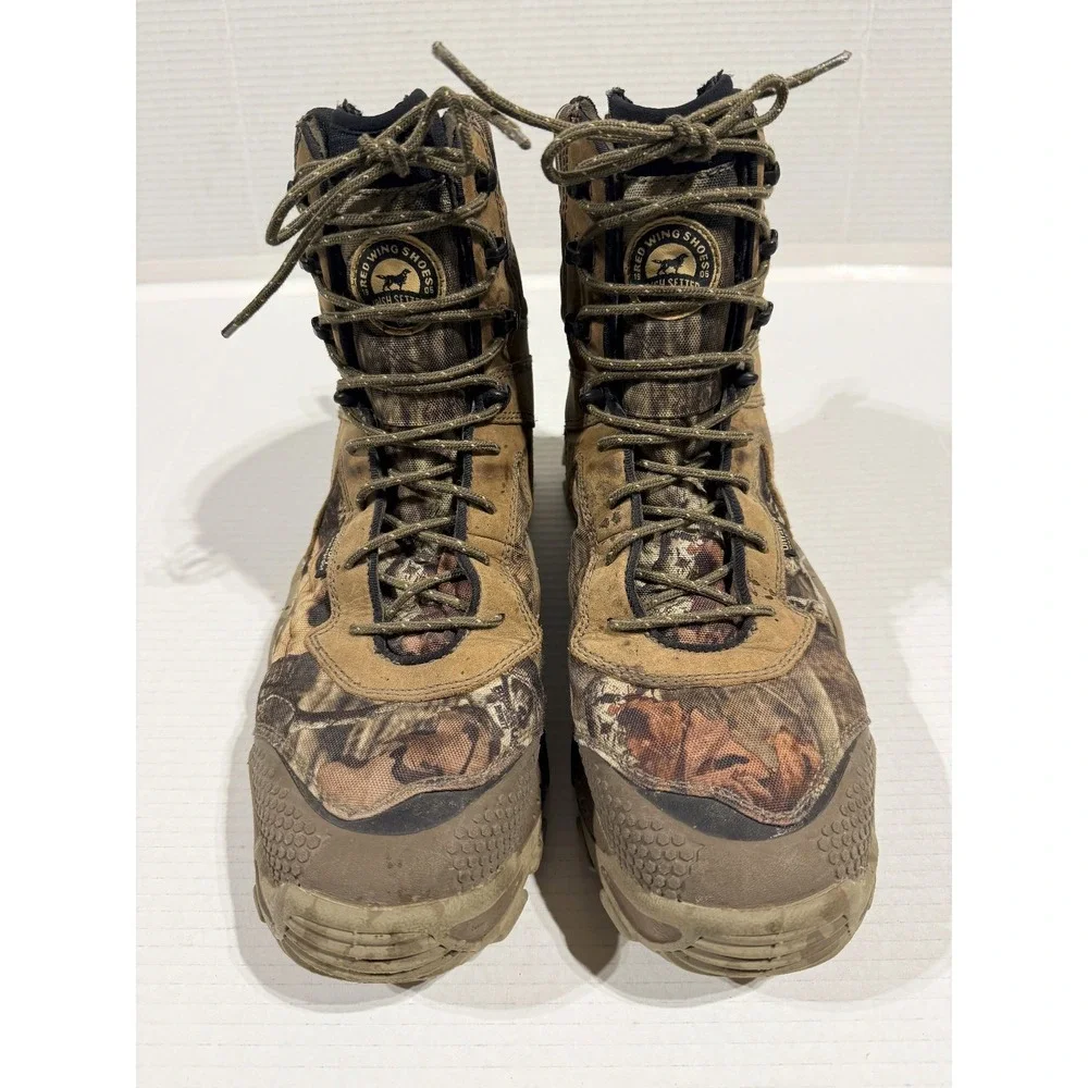RED WING Irish Setter Hunt 2874 - Men's Waterproof Camo Hunting Boots -Size 13 D